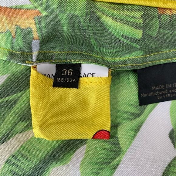 VERSACE women’s silk blouse Size: 2 US 36 EU - Picture 11 of 15